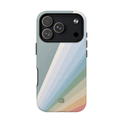 Green Tough 2.0 Magsafe Phone Case for iPhone - Sage Prism Beam
