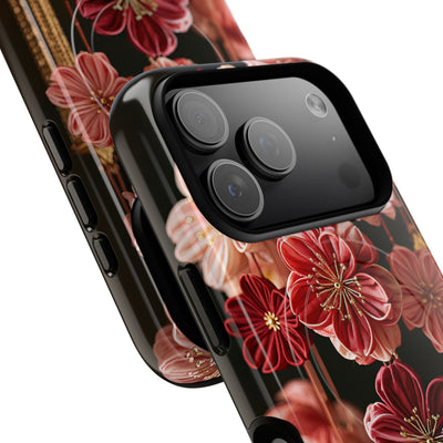 Silk Blossom Kanzashi · Tough 2.0 Magnetic Phone Case for iPhone · Pink