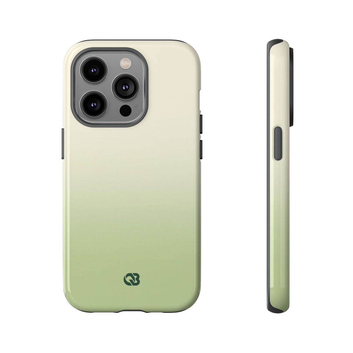 Muted Sage Ombre · Tough Phone Case for iPhone · Green