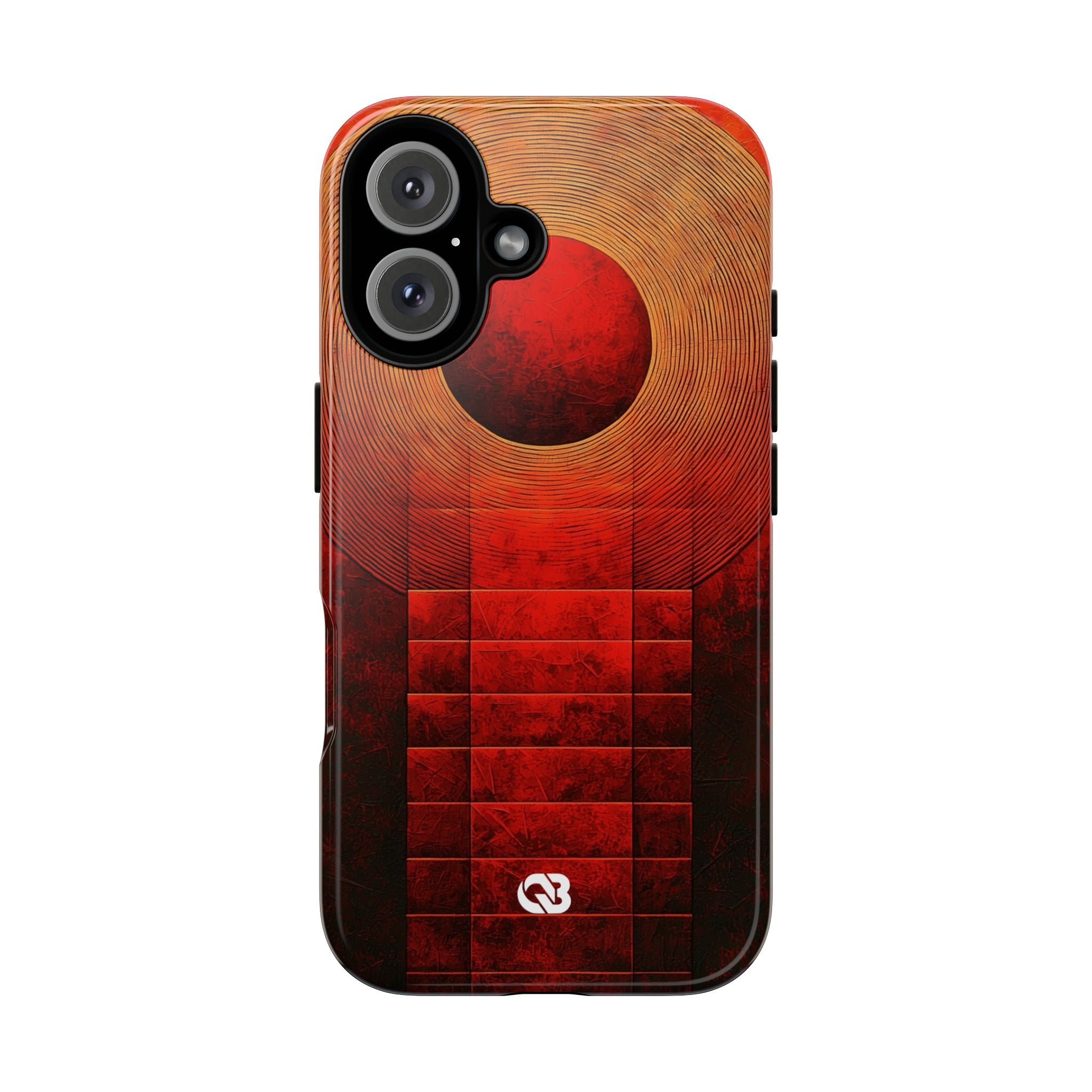 Crimson Solar Halo · Custodia Tough per iPhone