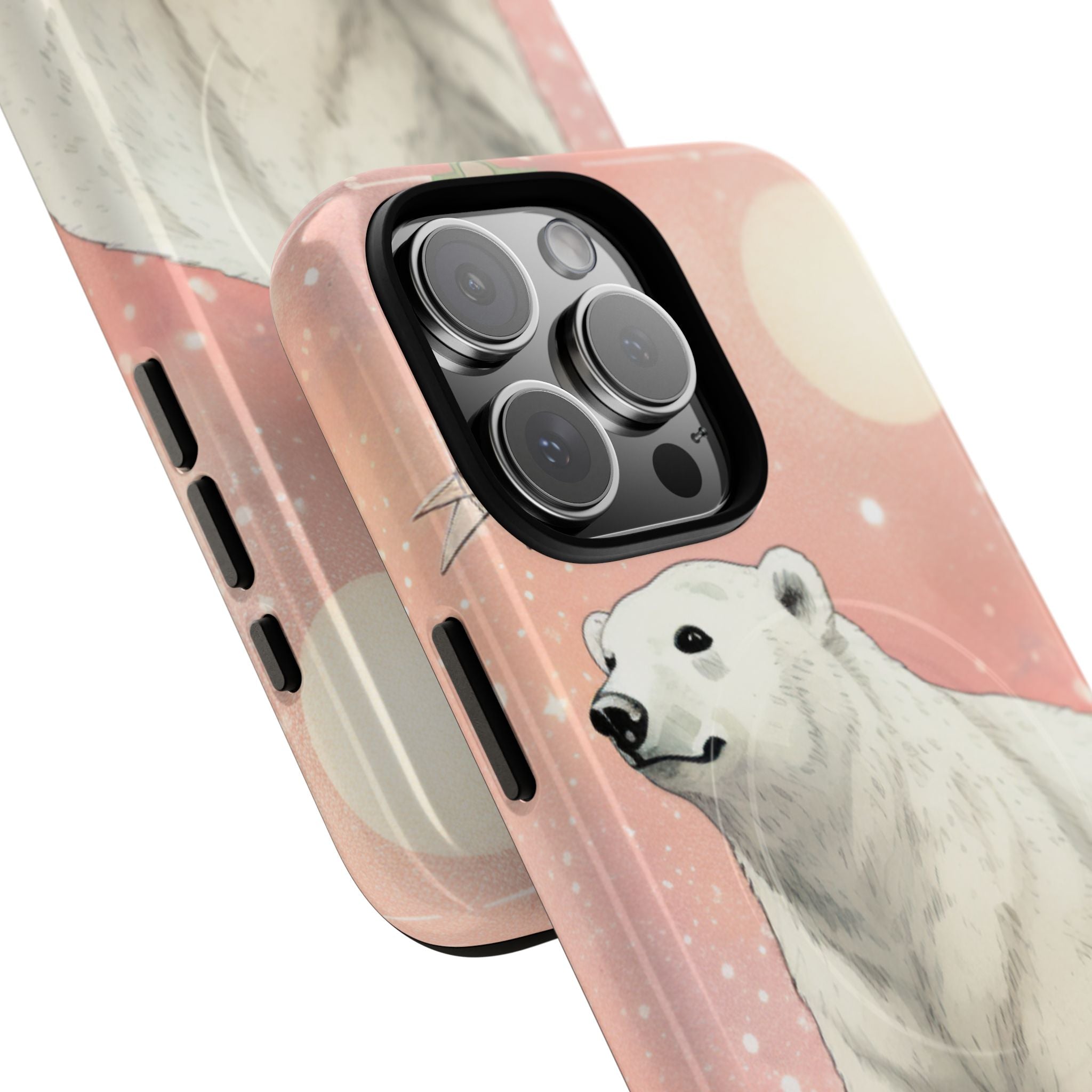 Polar Bear Dream iPhone 16 Pro Max Case - Tough+