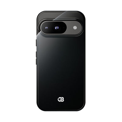 Black Tough Phone Case for Google Pixel - Obsidian Lunar Arch