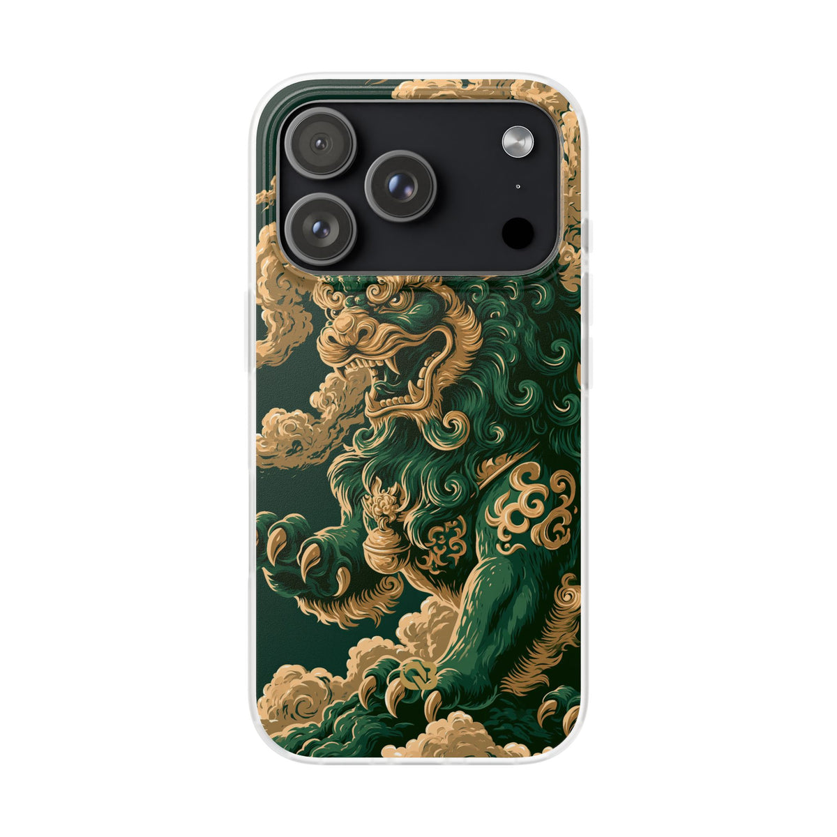 Imperial Guardian Lion · Lite Phone Case for iPhone ·  Green