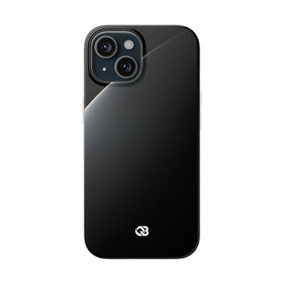 Black Lite Phone Case for iPhone - Obsidian Lunar Arch