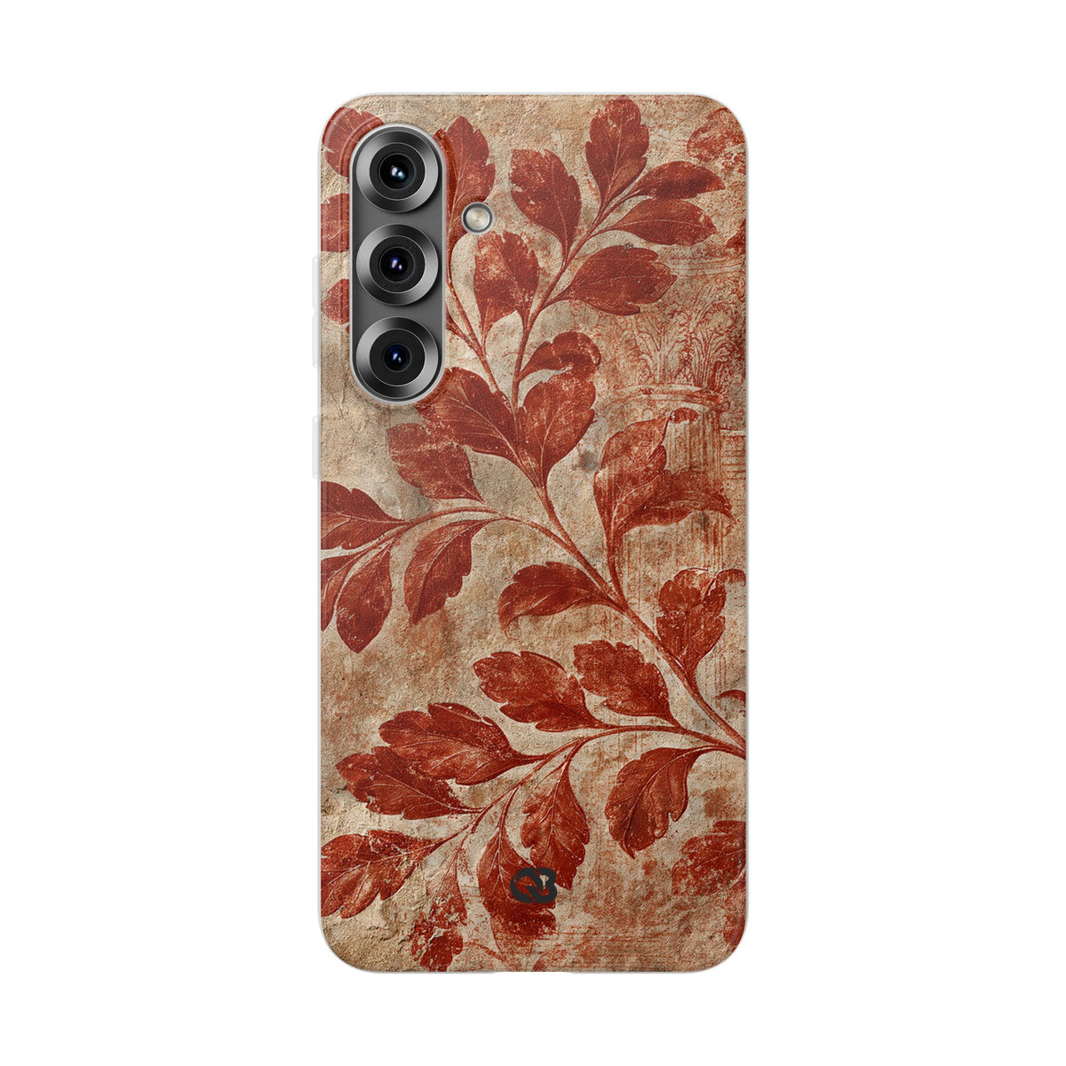 Terracotta Botanical Fresco · Lite Phone Case for Samsung · Red