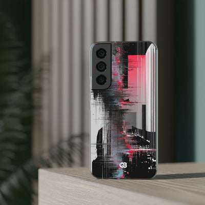 Black Lite Phone Case for Samsung - Crimson Data Leak
