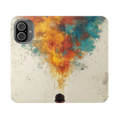 Meditative Ember - iPhone 16  Case - Wallet