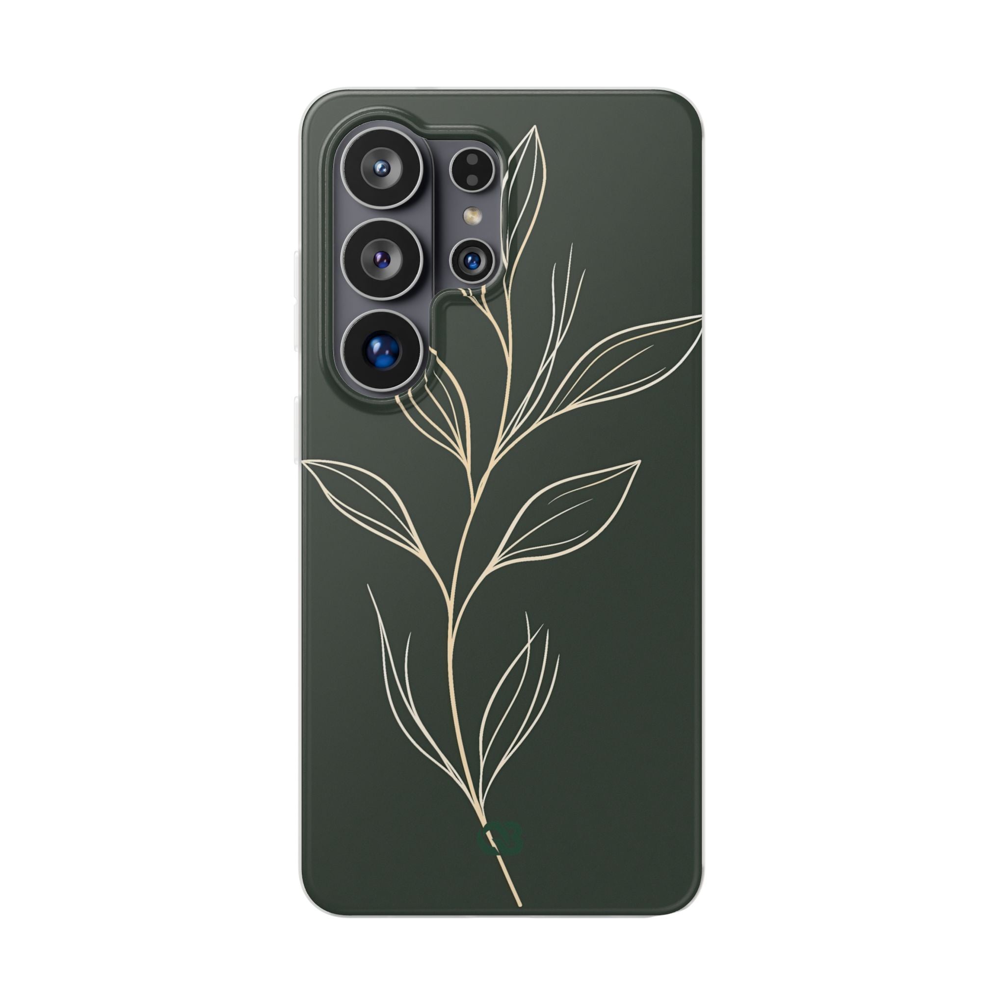 Green Lite Phone Case for Samsung - Deep Moss Willow