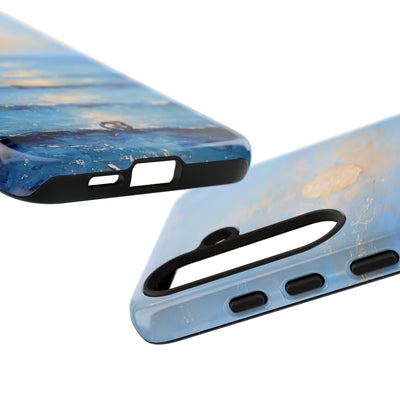 Cerulean Shoreline Sun · Tough Coque de téléphone pour Samsung