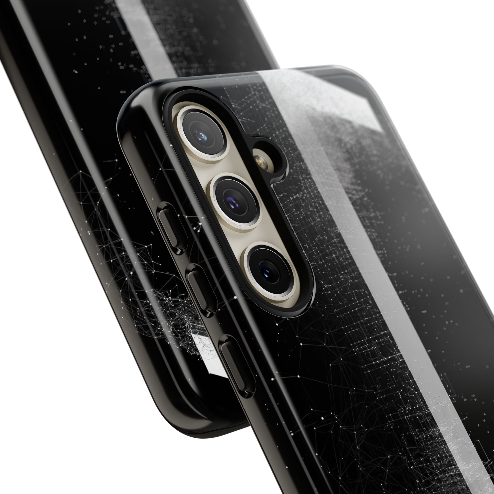 Black Tough Phone Case for Samsung - Vector Core Monolith