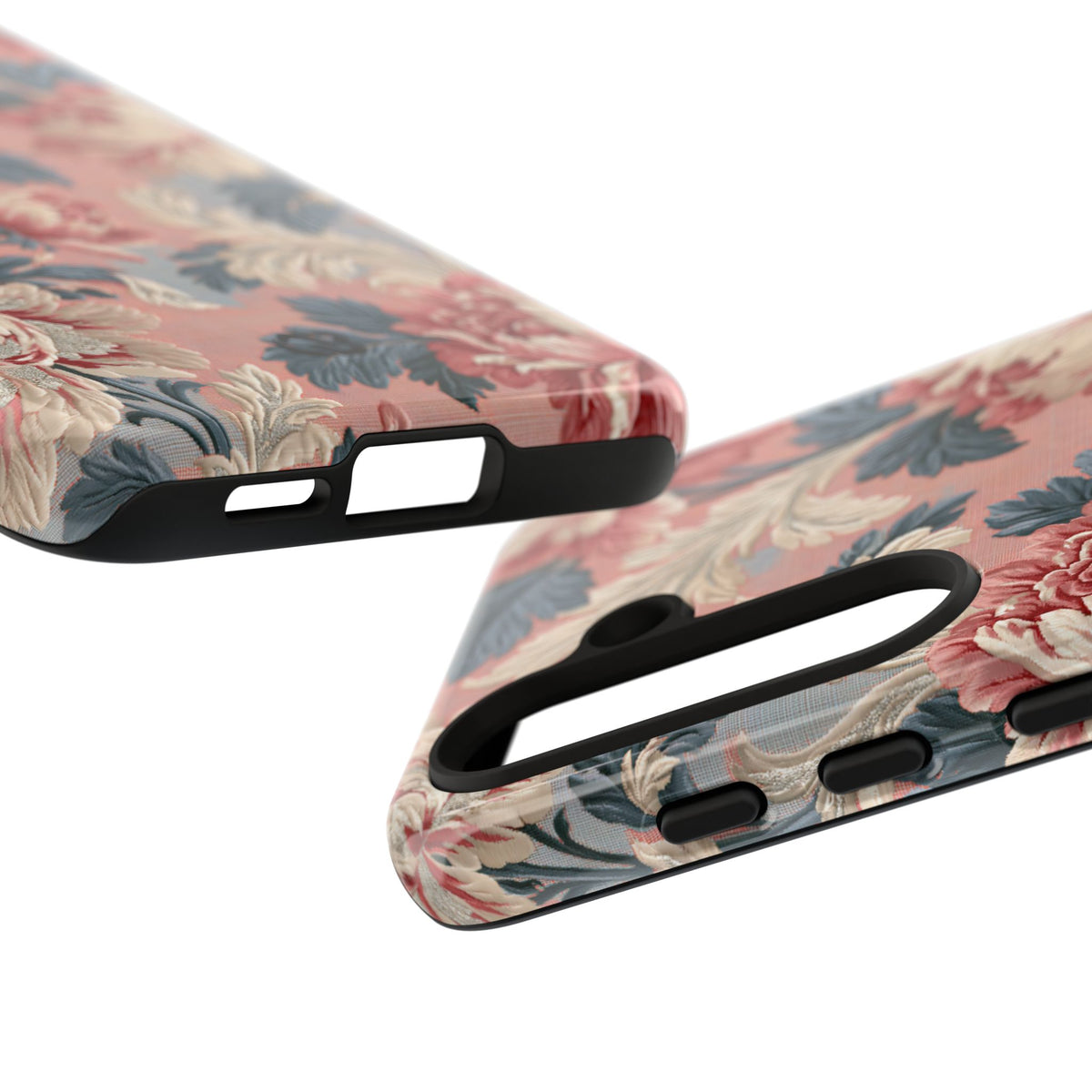 Blush Peony Jacquard · Tough Phone Case for Samsung · Pink