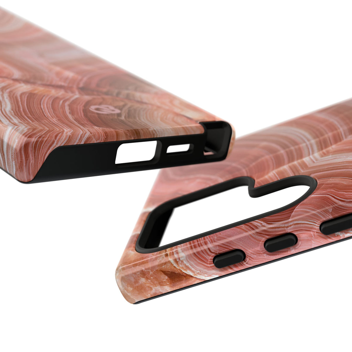 Blushing Rose Strata · Tough Phone Case for Samsung · Pink