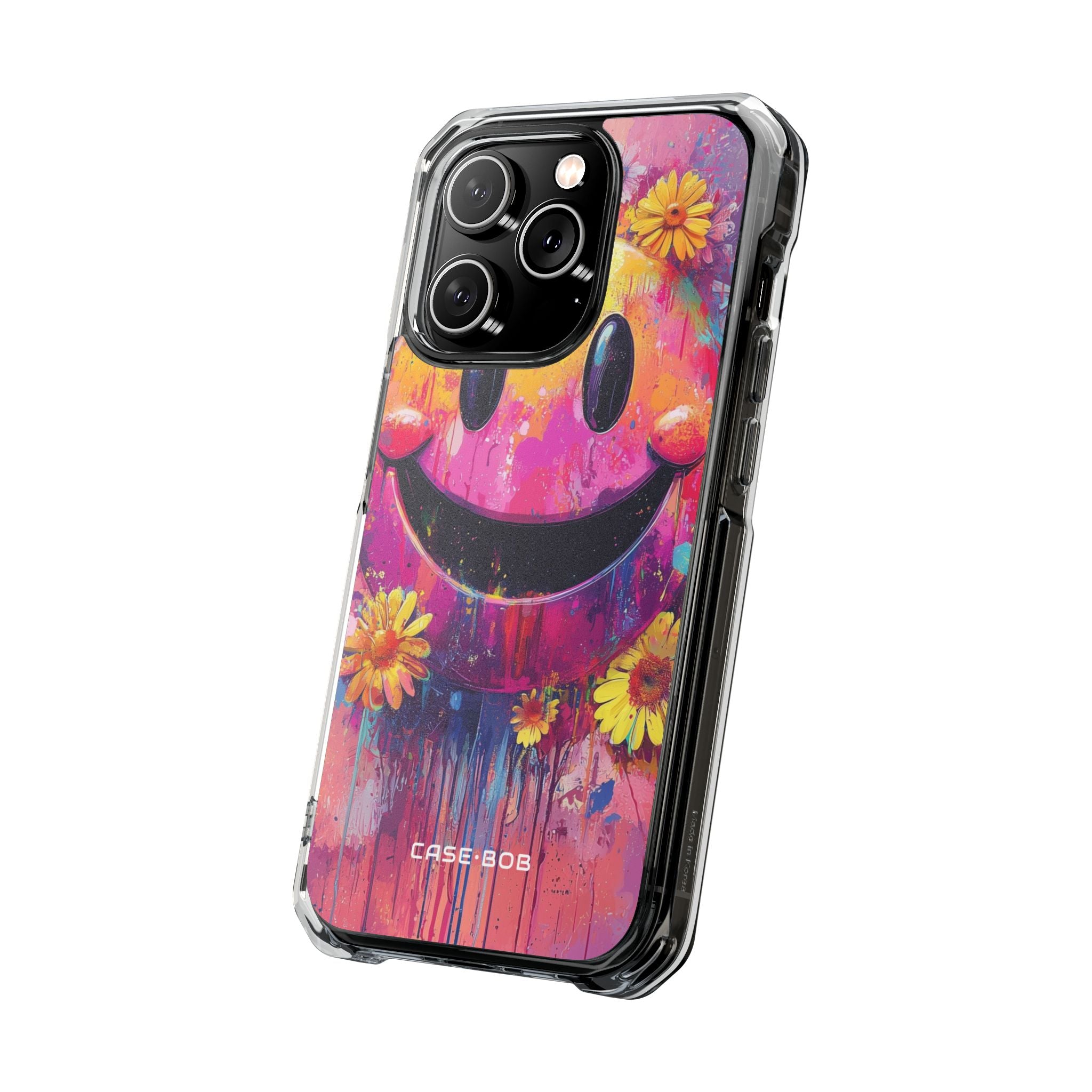 Smiley Bloom iPhone 14 Pro Case - Impact