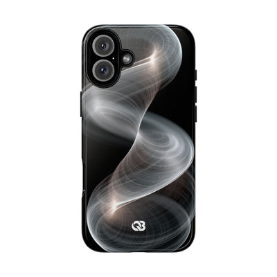 Luminous Vortex · Tough Phone Case for iPhone · Black