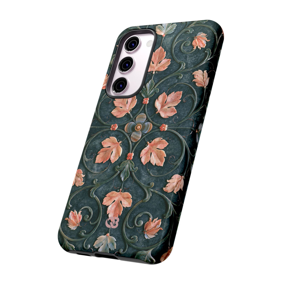 Florentine Rose Arabesque · Tough Phone Case for Samsung · Green