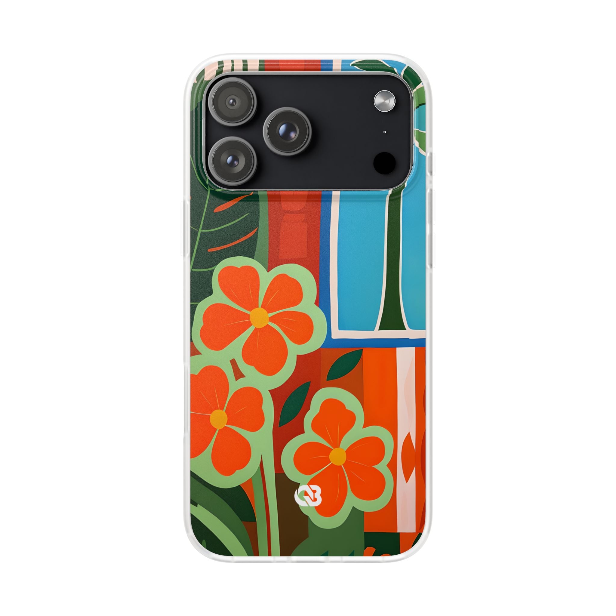 Vivid Jungle Collage · Soft Case dla iPhone