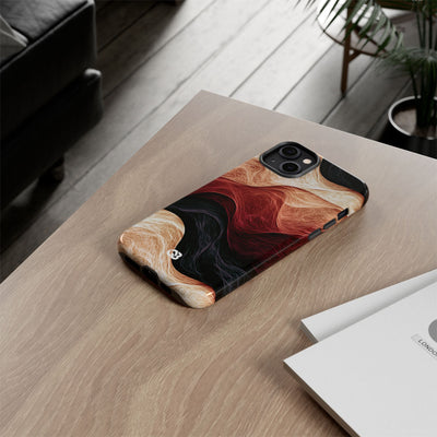 Ember Wave Dispersion · Tough Phone Case for iPhone · Red