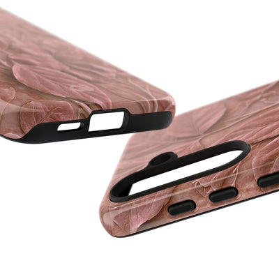 Blush Rose Relief · Tough Phone Case for Samsung · Pink