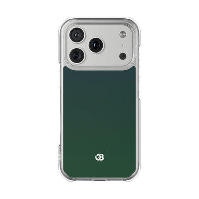 Green Impact MagSafe Phone Case for iPhone - Midnight Pine Horizon