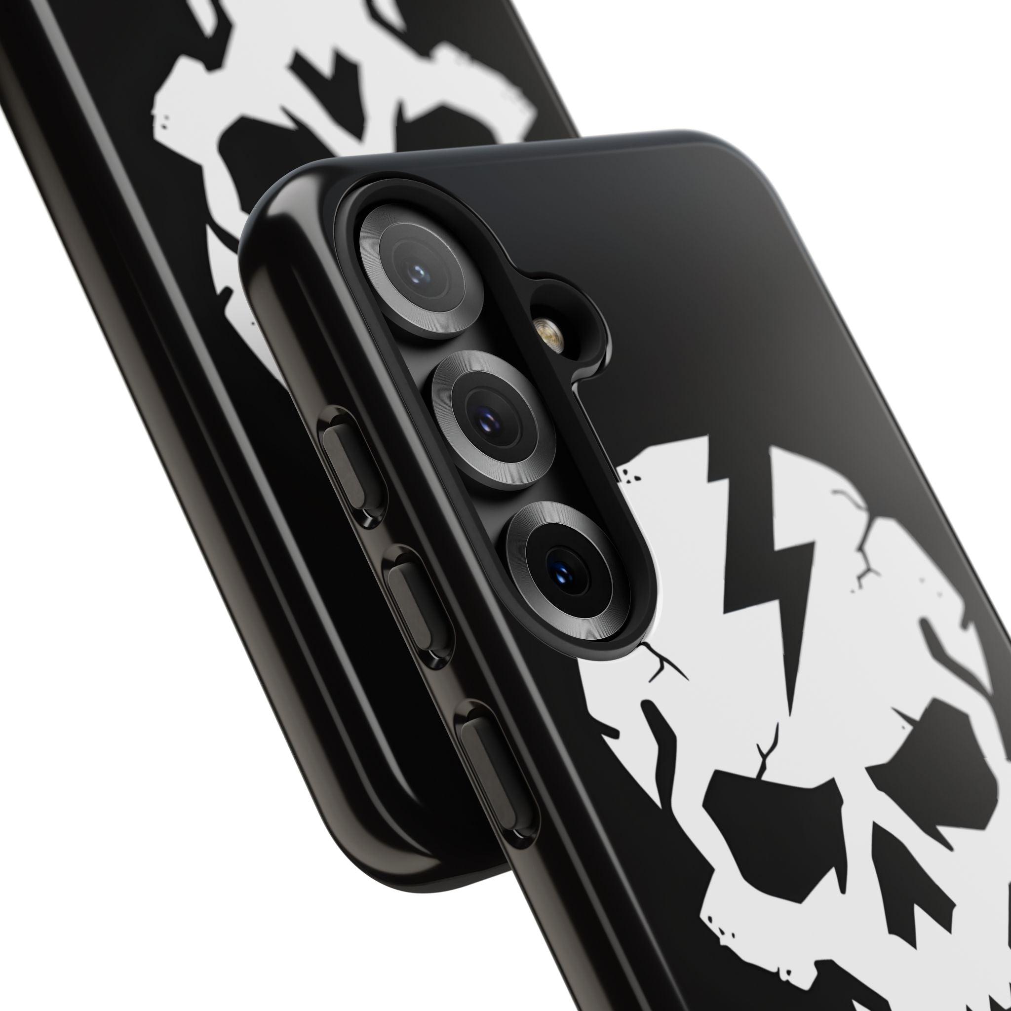 Lightning Skull Samsung S25 Case - Tough