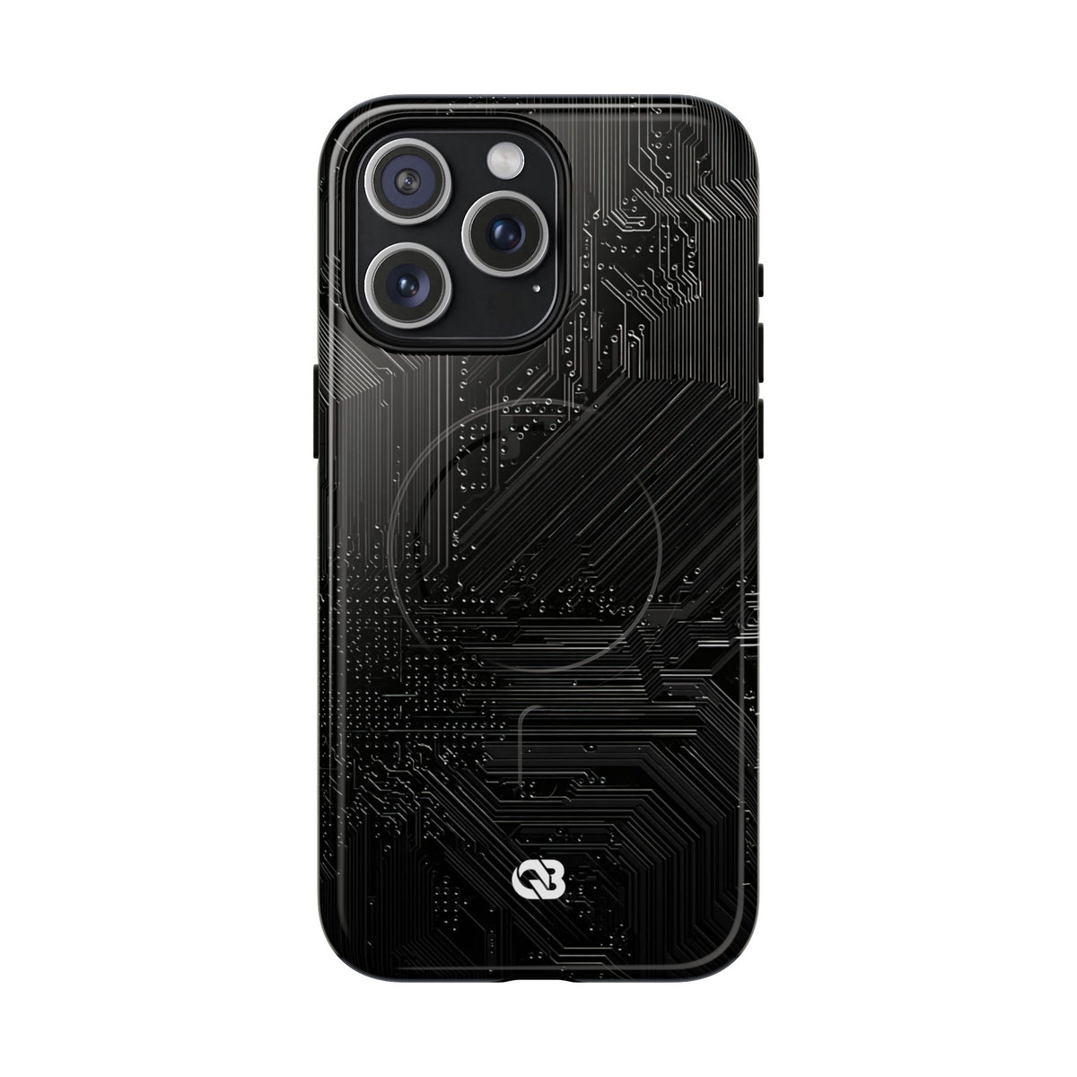 Obsidian Circuitry · Tough 2.0 Magnetic Phone Case for iPhone · Black