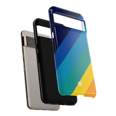 Prismatische Schrägung · Tough Handyhülle für Google Pixel