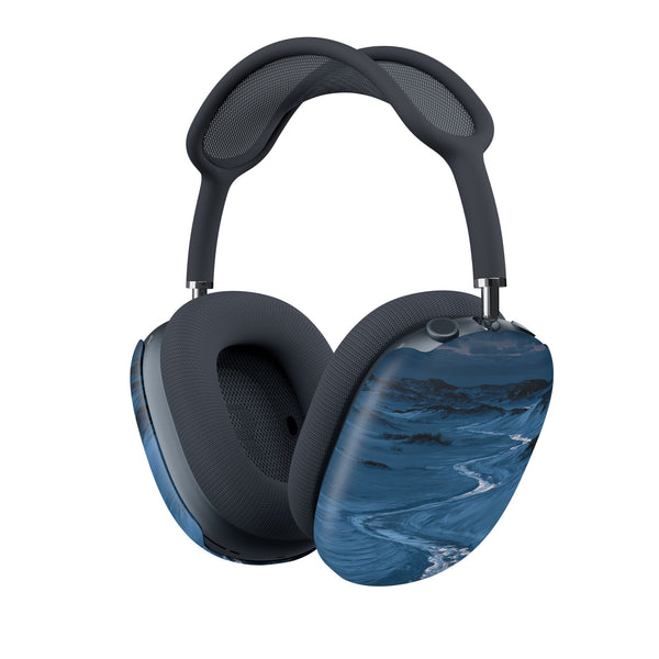 Arctic Moon Drift · Hard Case for AirPods Max · Blue