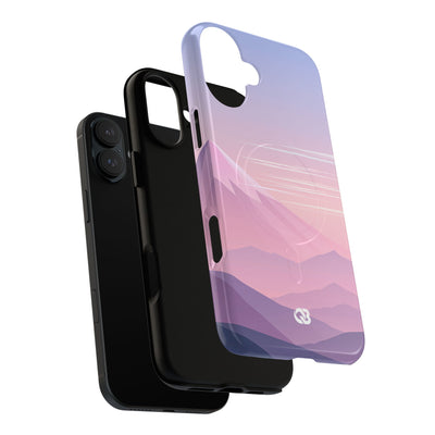 Purple Tough 2.0 Magsafe Phone Case for iPhone - Lavender Alpine Dawn