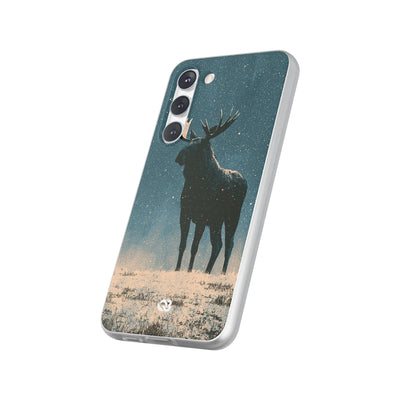Nordic Boreal Moose · Lite Phone Case for Samsung · Blue