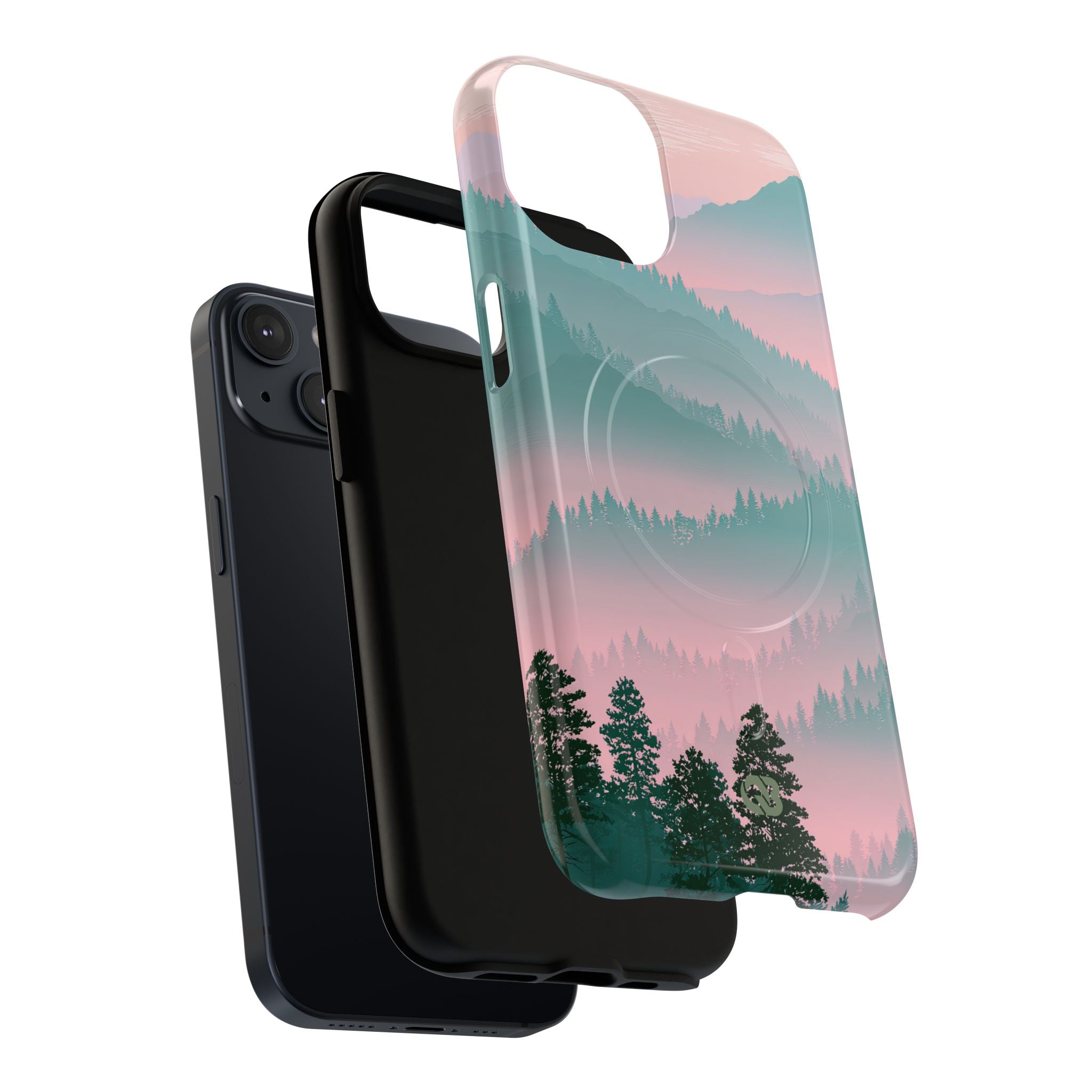 Teal Tough 2.0 Magsafe Phone Case for iPhone - Alpine Mist Teal