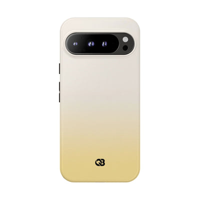 Yellow Tough Phone Case for Google Pixel - Bleached Citron Haze
