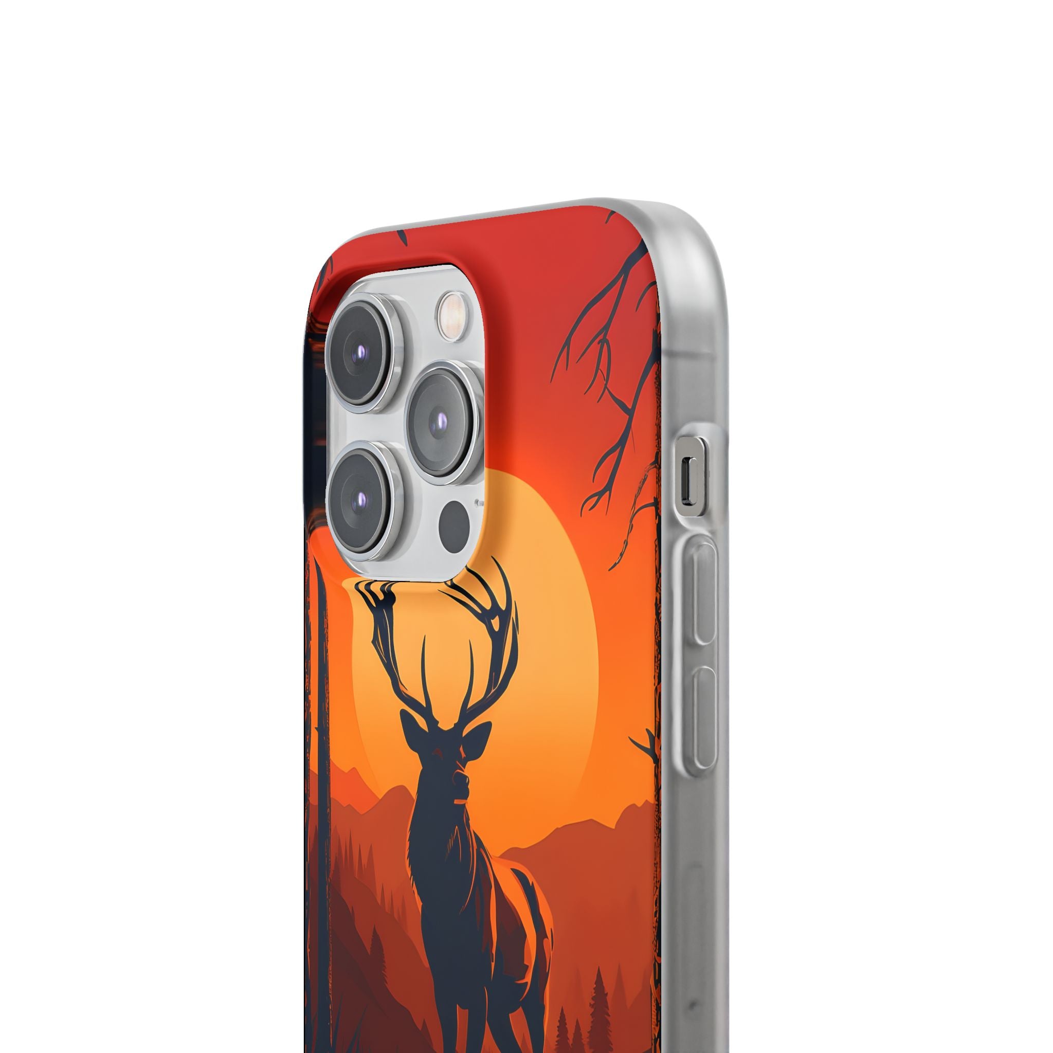 Amber Ridge Stag · Soft Phone Case for iPhone