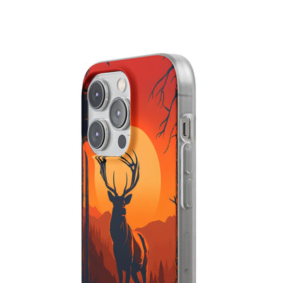 Amber Ridge Stag · Soft Phone Case for iPhone