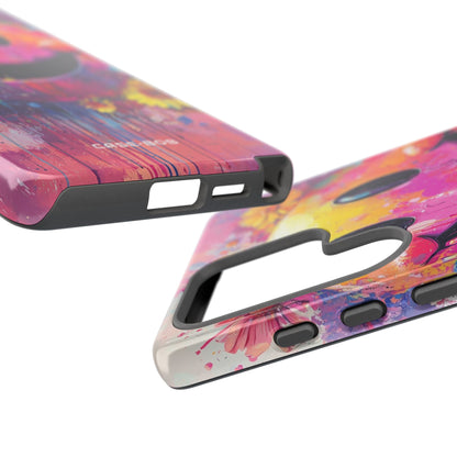 Smiley Bloom Samsung S25 Ultra Case - Tough