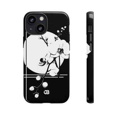 Nocturne Orchid Bloom · Tough Phone Case for iPhone · Black