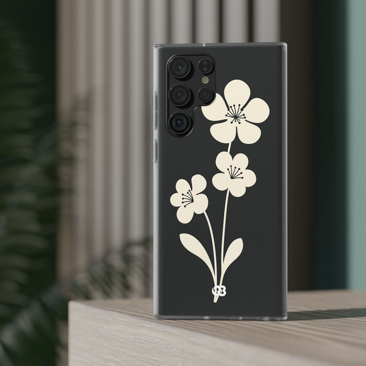Nordic Blossom · Lite Phone Case for Samsung · Black