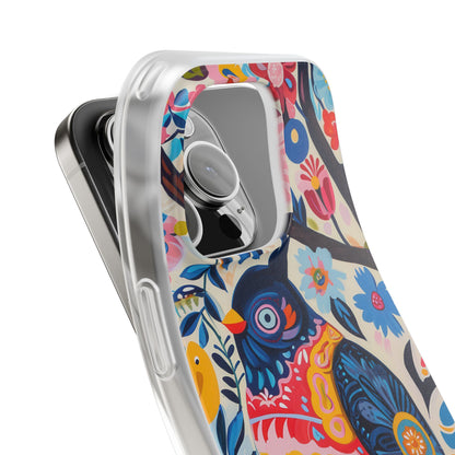 Owl Bloom iPhone 16 Pro Case - Soft