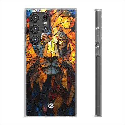 Amber Glass Lion · Soft Coque de téléphone pour Samsung