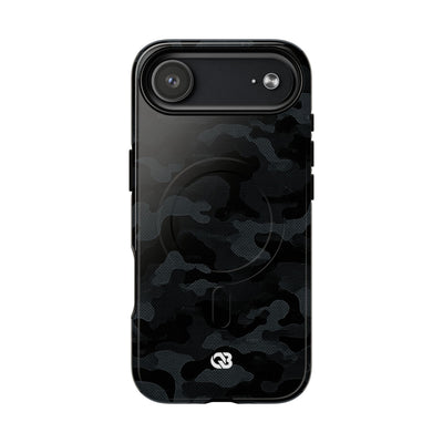 Blackout Urban Camo · Tough 2.0 Magnetic Phone Case for iPhone · Black