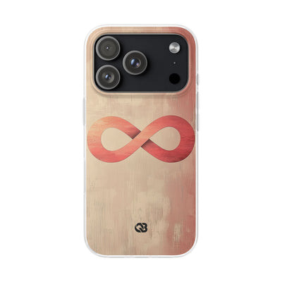 Terracotta Infinity Stroke · Soft Handyhülle für iPhone