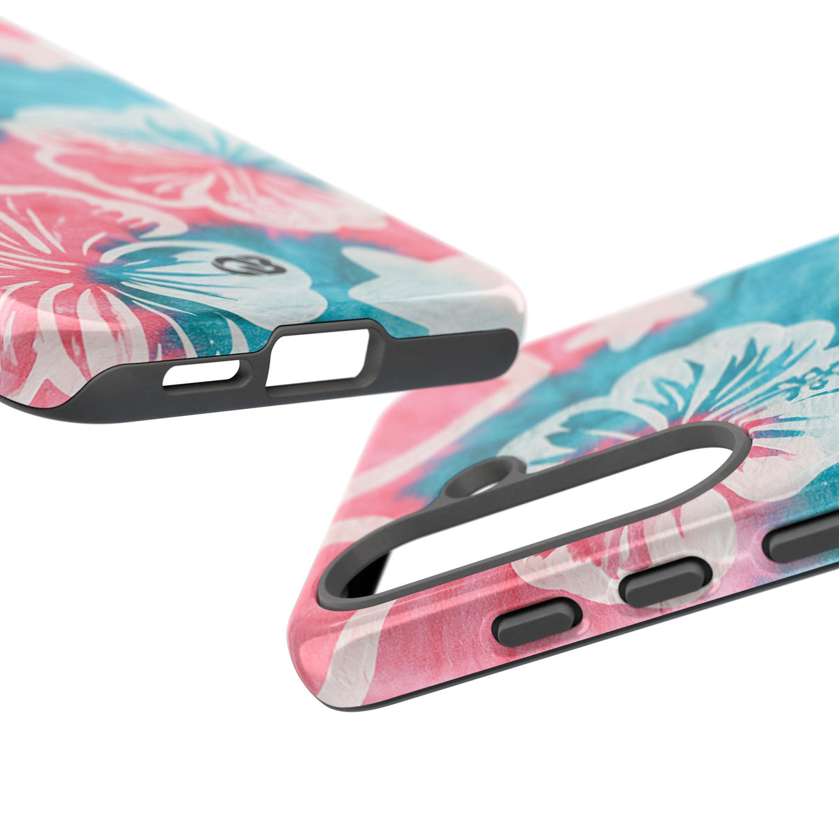 Tropical Hibiscus Bloom · Tough Phone Case for Samsung · Teal
