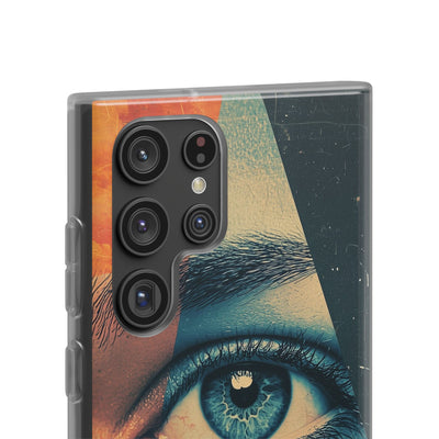 Fragmented Peak Gaze · Coque de téléphone Soft pour Samsung