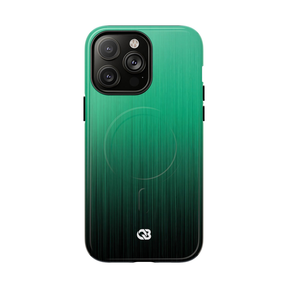 Emerald Cascade · Tough 2.0 Magnetic Phone Case for iPhone · Green