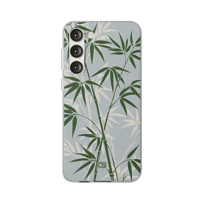 Green Lite Phone Case for Samsung - Kyoto Bamboo Canopy