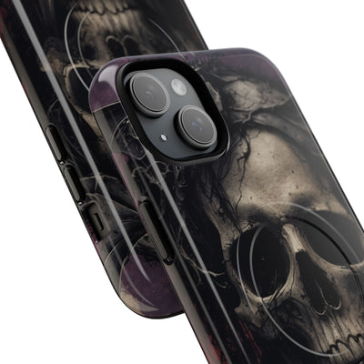 Gothic Skull Crown iPhone 15 Plus Case - Tough+