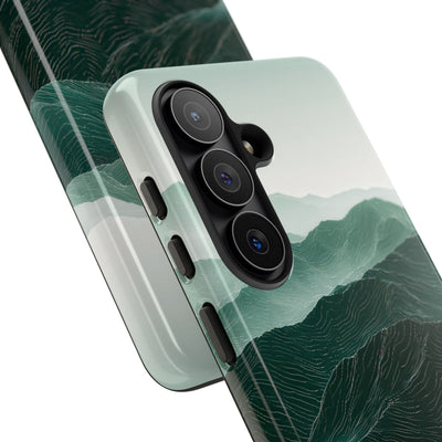 Alpine Mist · Tough Phone Case for Samsung · Green