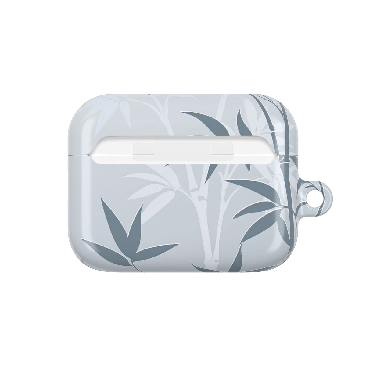 Misty Bamboo Grove · Hard Case for AirPods & AirPods Pro · Blue