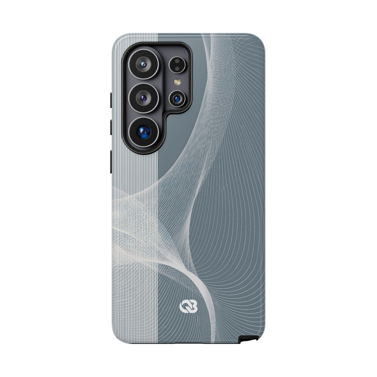 Slate Contour Drift · Tough Phone Case for Samsung · Grey
