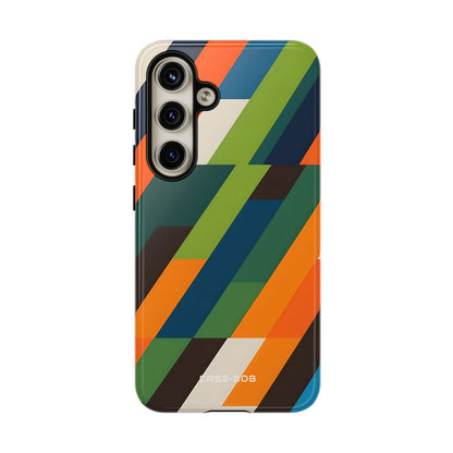 Diagonal Blaze Samsung S24 Cover - Tough