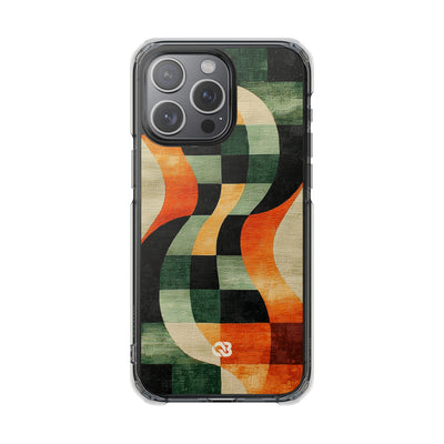 Burnt Orange Curve · Impact Handyhülle für iPhone · Magsafe